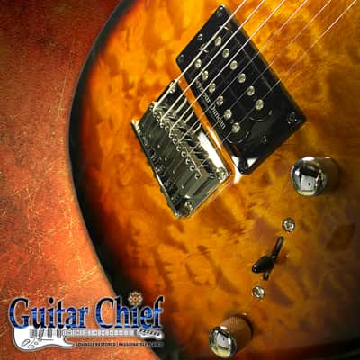 Brian Moore I-2000 iM Electric Guitar Flame Maple Vintage Sunburst, Excellent Condition image 8