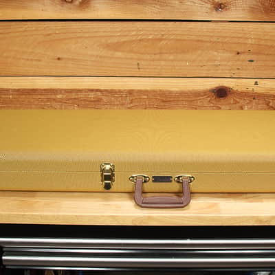 FENDER TWEED Hard Shell Guitar CASE Stratocaster & Telecaster Strat Tele Nice! image 2