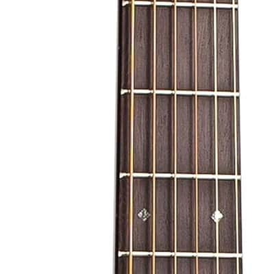 Martin Guitar D-15M StreetMaster with Gig Bag, Acoustic Guitar for the Working Musician, Mahogany Construction, Distressed Satin Finish, D-14 Fret, and Low Oval Neck Shape image 3