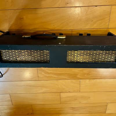 1962 Magnatone Model 435 "Athene" Guitar/Bass Amplifier 1962 Brown HEAD ONLY with Impedance Selector! image 5