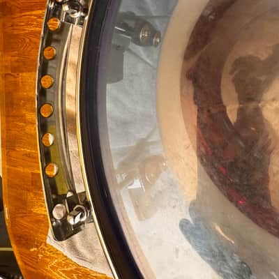 Ludwig Bicentennial Marching Snare 1976 - Acrylic-Red, White, and Blue image 11