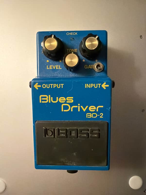 Keeley Boss BD-2 Blues Driver Overdrive with Phat Mod 2010s - Blue image 1