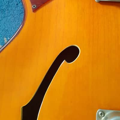 Framus E-Bass Atlantik AM 5/144, BJ 1968 - Orange Sun image 6
