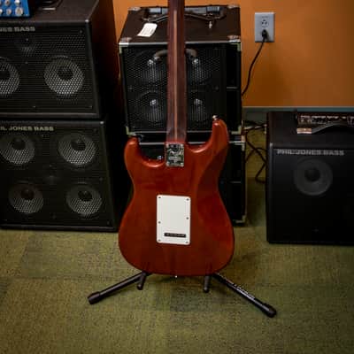 Fender Rarities Stratocaster Semi-hollow Body Electric Guitar, Solid Rosewood Neck, Flametop image 5