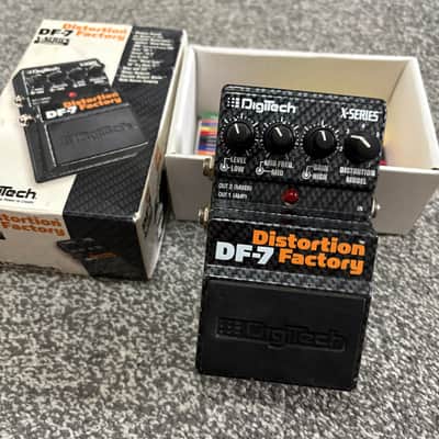 RARE DigiTech DF-7 Distortion Factory 2010s - Carbon Fiber