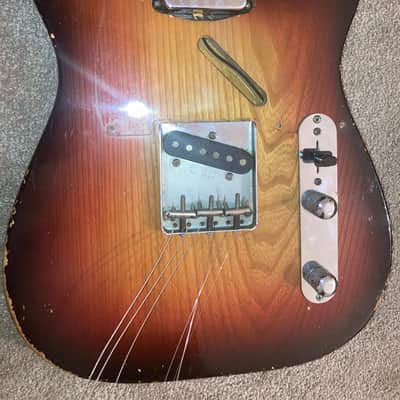 Fender Telecaster 1955 Sunburst Refin image 13