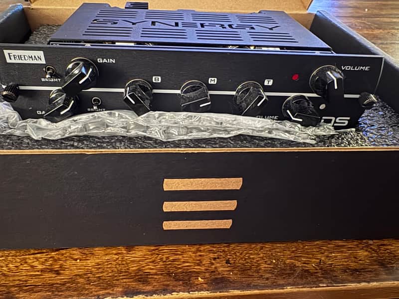 Synergy Friedman DS 2-Channel All-Tube Preamp Module 2017 - Present - Black image 1