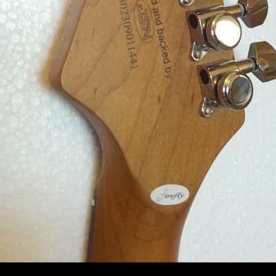 Firefly FFSA-MGN 516 Super Strat Alnico HH Coil Split 2023 - Metallic Green / Natural Mahogany image 9