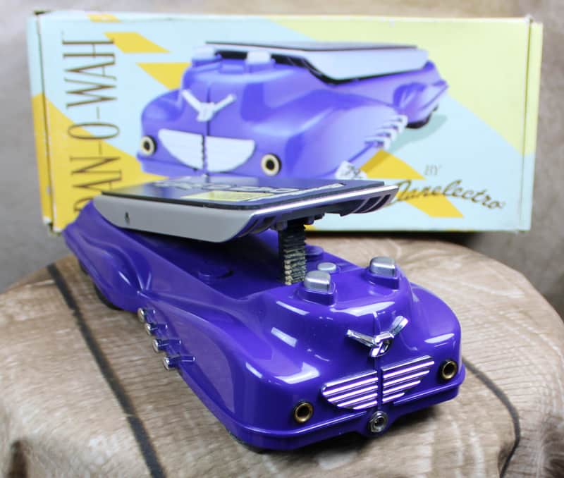 Danelectro DW-1- Dan-O-Wah - Purple - Wah Pedal w/Box - 1990's image 1