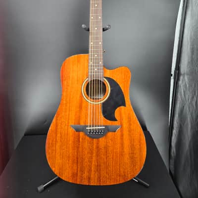 H. Jimenez LGD1-CENM  Glossy Guitarra Doble  Glossy Natural Mahogany Cutaway Electric with Hard wood case... image 2