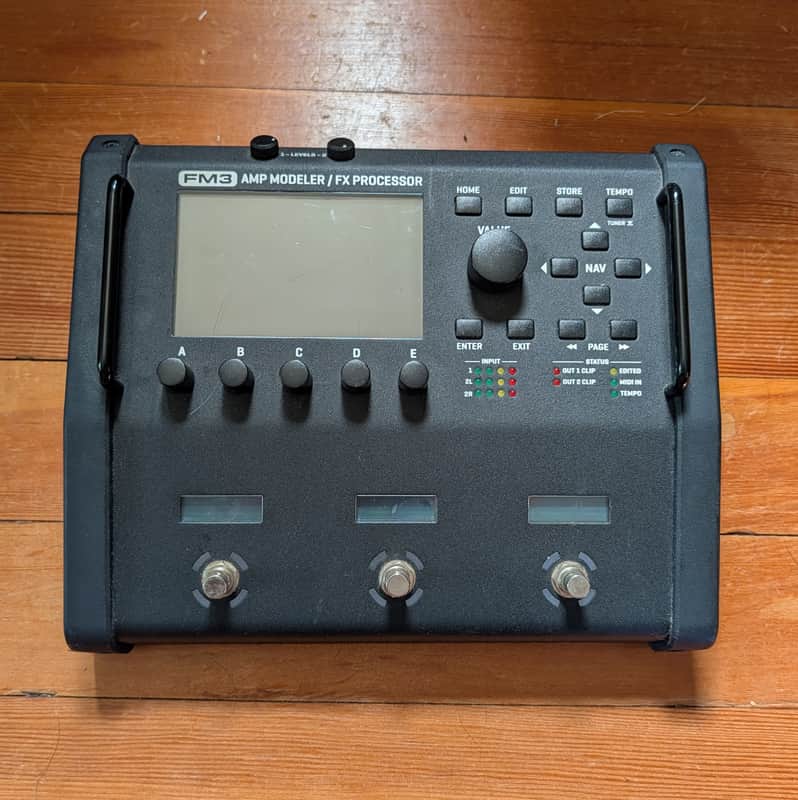 Fractal Audio FM3 Amp Modeler / FX Processor 2020 - 2022 - Black image 1