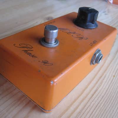 vintage script MXR Phase 90 made in 1975 effects pedal for guitar image 4