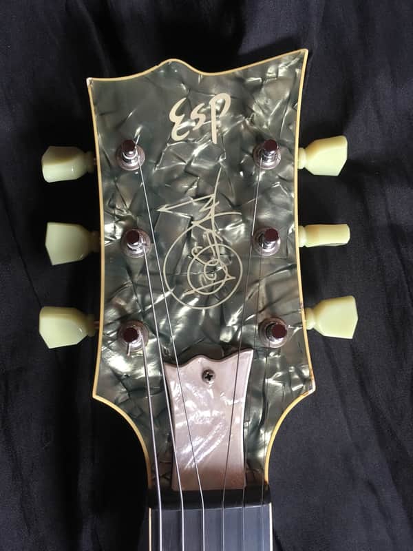 ESP Low-G Logan Mader Ultratone 1999 Green Perloid | Reverb
