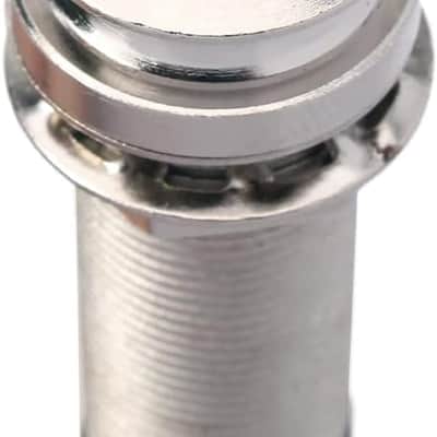 1/4" (6.35mm) Output 4mm Input Endpin , Piezo Pickup Jack Built-in Rod Piezo Pickup for Acoustic Guitar image 3