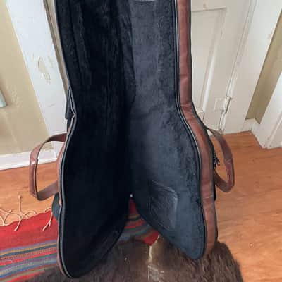 Probag Leather DOUBLE gig bag for Electric Bass 2022 image 8