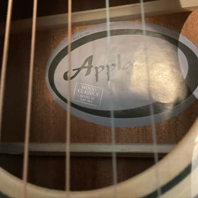(MINT) Ovation Applause Acoustic Guitar Wood Classics AAO96-4 Orchestra Model Natural image 9