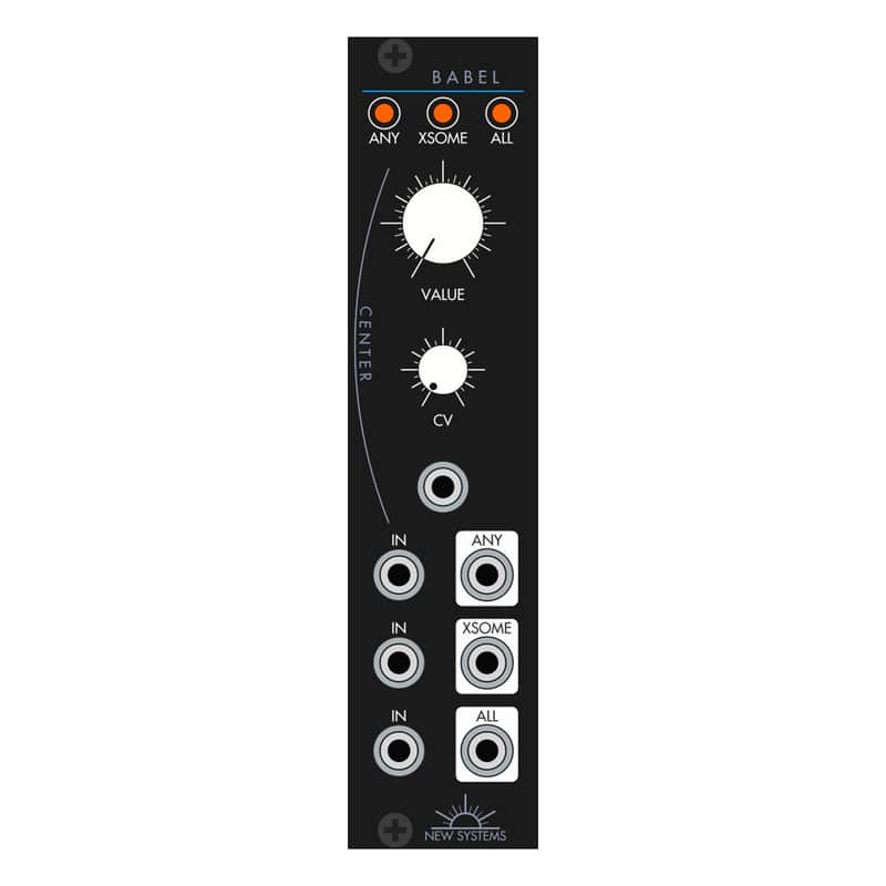 New Systems Instruments Babel Eurorack Logic Module image 1