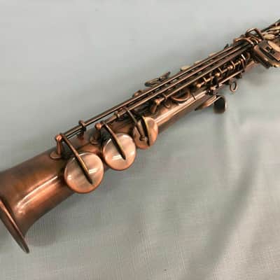 Professional Antique Soprano Straight Saxophone Sax New image 1