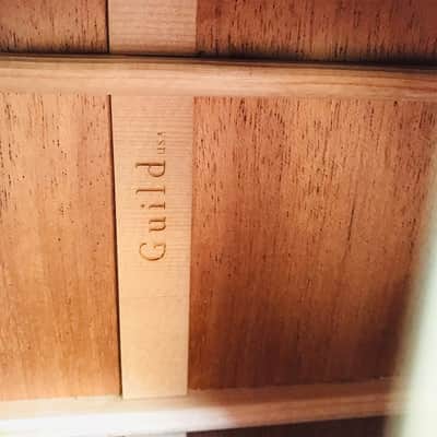 Guild  F-40E Natural Electro-Acoustic Guitar image 9