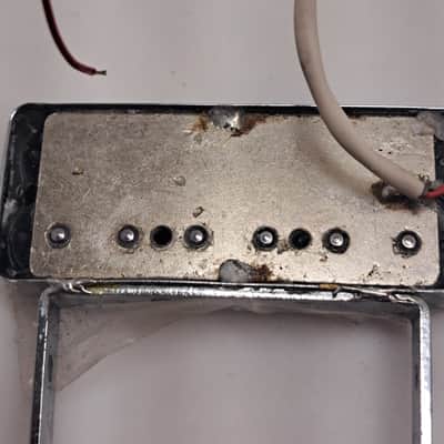 Gretsch Jazz Guitar Neck Mount Single Coil Pickup- Chrome Finish- Tested! Works! image 7
