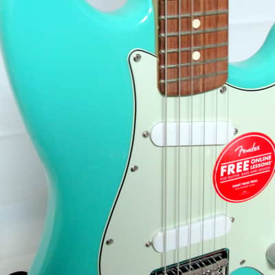 New Old Stock Fender Player Duo-Sonic Seafoam Green MIM 2022 VGC Free Shipping image 12