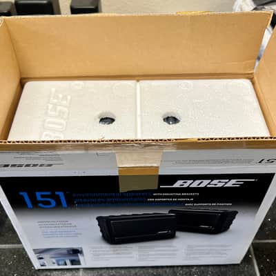 Bose 151 Indoor Outdoor Speakers w/ Mounting Brackets, Original Box & Instructions, Black image 9