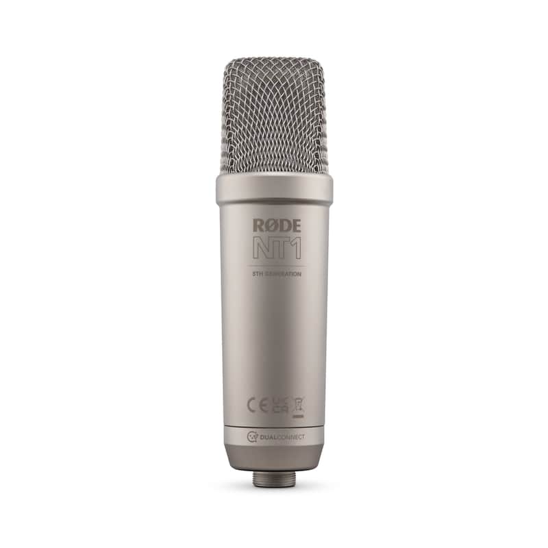 Rode NT1 Condenser Microphone with SM6 Shockmount and Pop Filter, image 1