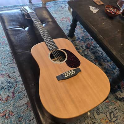 2017 Martin D12X1AE - 12-String Acoustic Electric Dreadnaught - Natural - w/Hardshell Case image 6