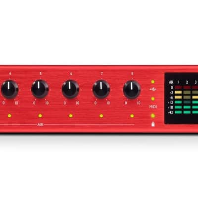 Focusrite Clarett+ 8Pre USB-C Audio Recording Interface, 8 Mic Preamps/JFET/ADAT image 1