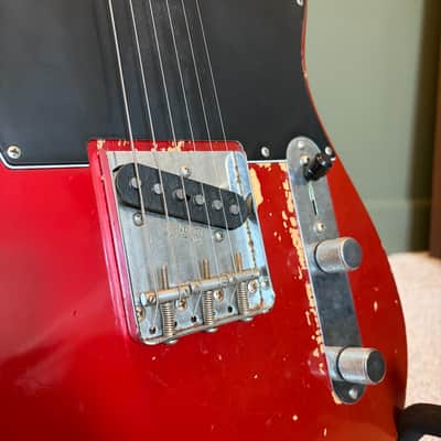 Fender Road Worn Telecaster, Jason Isbell Signature Pickups, Candy Apple Red image 5
