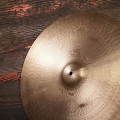 Paiste 20" 2002 Series 1980s Ride Cymbal - 2137g image 5