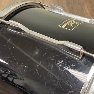 Pearl Export EX 12"x10" Rack Tom Drum Early 90s - Jet Black image 8