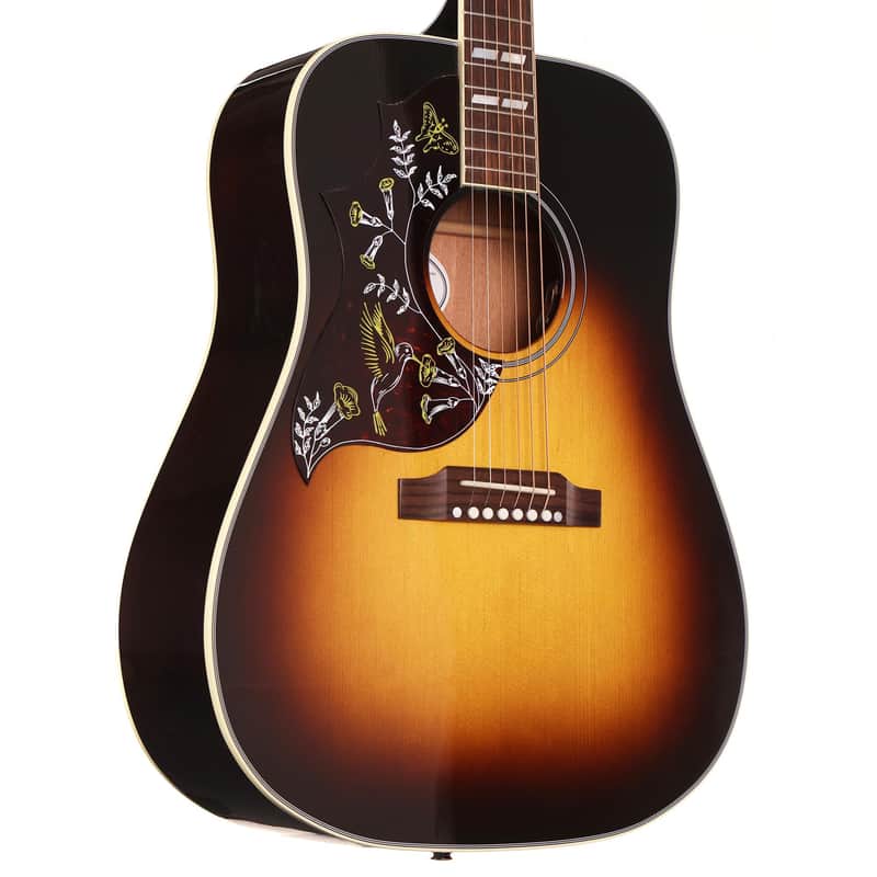 Gibson Hummingbird Standard Acoustic-Electric Left-Handed Vintage Sunburst