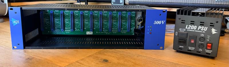 API 500VPR 10-Slot 500 Series Rack with L200 PSU image 1