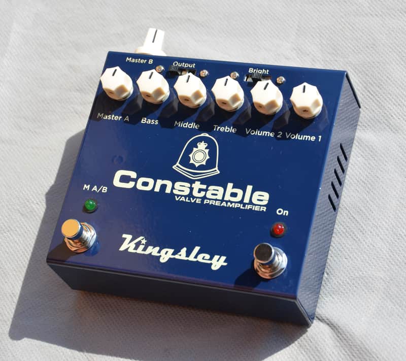 Immagine Kingsley Constable V2 Bassman 5F6A tube preamplifier for Fender historical tones - 1