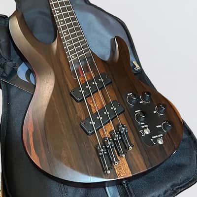 ESP LTD B-1004 Multi-Scale 4 String Electric Bass Guitar - Natural image 10