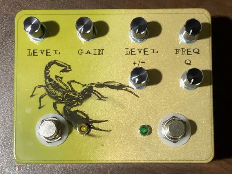 SAE Effects Scorpion - single band parametric EQ and fuzz dual effect pedal image 1