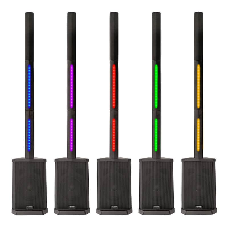 KAM KAM Compact Tower PA system with Lighting ~ 240W - SPECIAL...