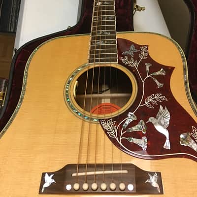 Gibson Custom Koa Hummingbird with OHSC and LR Baggs Anthem SL Pickup. Make me an offer! image 2