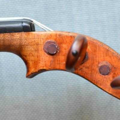 Unbranded 4/4 full size violin 1800's image 8