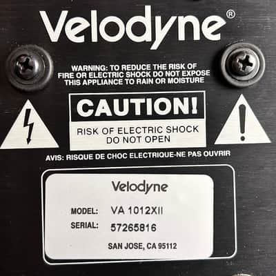 Velodyne VA 1012XII Hi-Fi 12" Subwoofer image 11