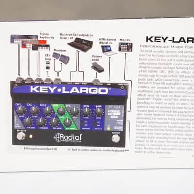 Radial Key Largo Performance Mixer for Keyboards w/ Box #59738 image 7