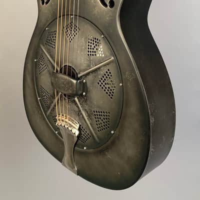 National National NRP B Series 14-Fret Black Rust 2020 - Black Rust image 4