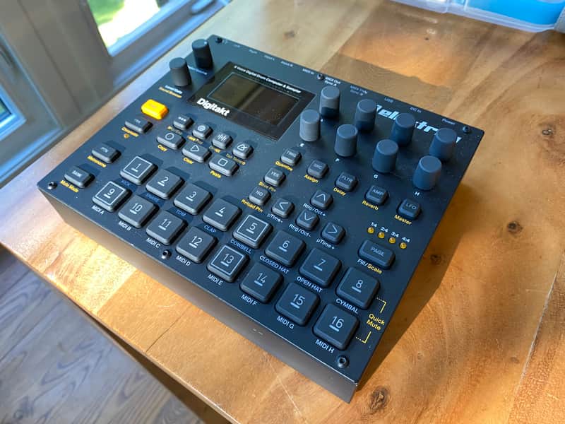 Elektron Digitakt I Black (Decksaver Included) image 1