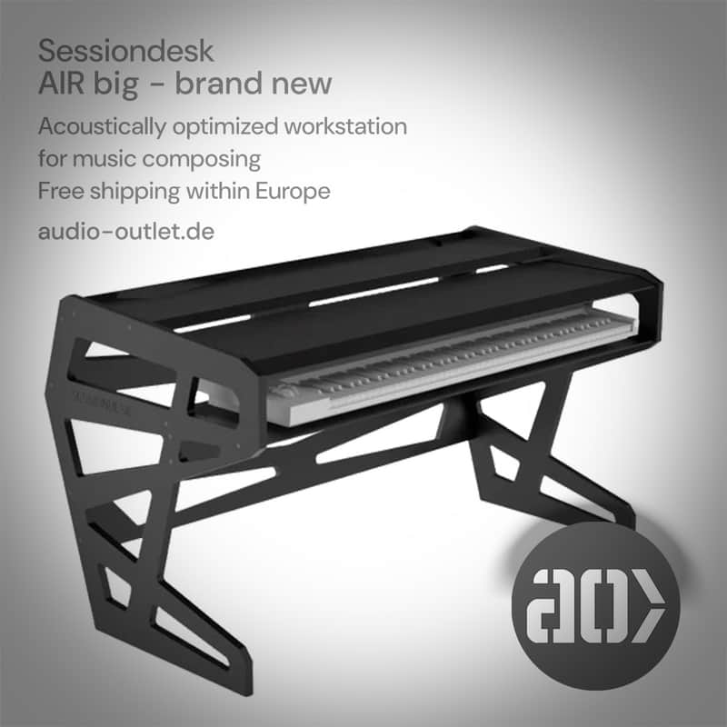 Sessiondesk AIR big (Producer/Composer desk) brand new, OP,  (SRP: 1499€) image 1