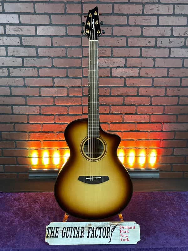 Breedlove Artista Pro Concert Burnt Amber CE European-Myrtlewood image 1