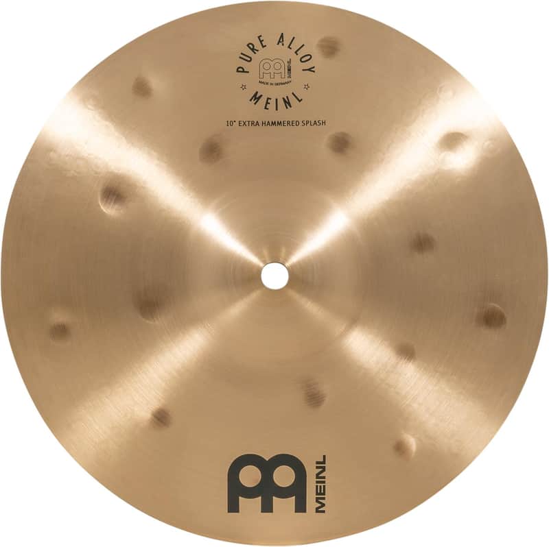 Meinl 10" Pure Alloy Extra Hammered Splash Cymbal image 1