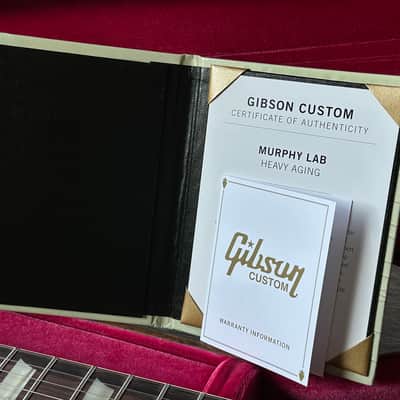 2026 Gibson Les Paul Standard 1959 Murphy Lab Heavy Aging Golden Poppy Burst image 8