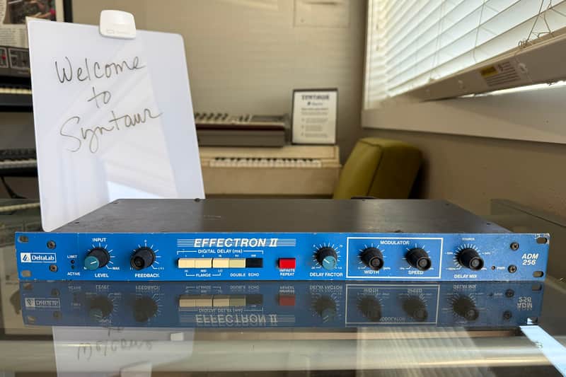Delta Lab Effectron II ADM 256 Flange / Echo Rack image 1