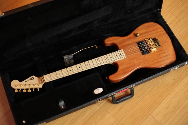 Charvel San Dimas 2007 Natural Mahogany image 1